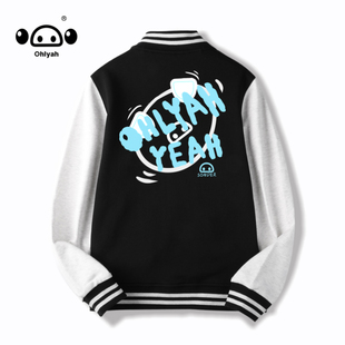 潮牌纯棉棒球服女外套情侣团体服活动工作服diy定制图片印字logo