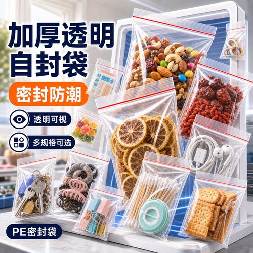 爆款好价超值优惠食品塑料密封袋