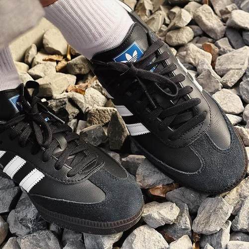 【清仓24H秒发】Adidas三叶草 Samba OG 男女同款德训鞋B75807