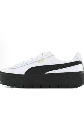 PUMA Platform Trace Platform Trace舒适低帮板鞋女款白色