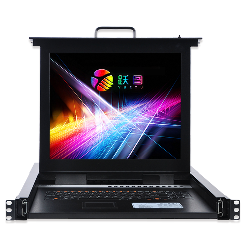 跃图AIE-2916IP远程KVM切换器数字KVM CAT5KVM远程切换器19寸液晶16口切换