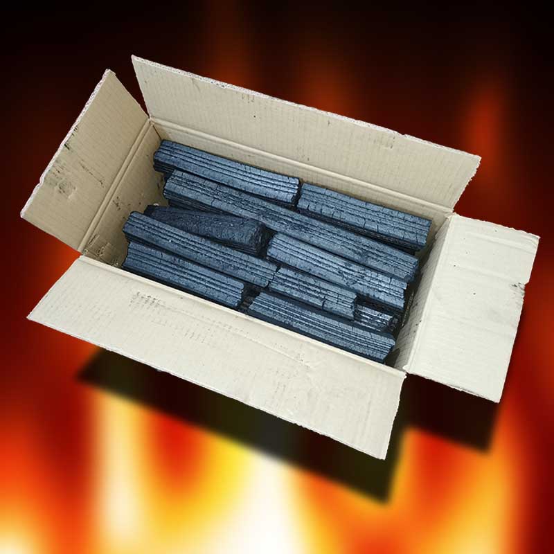 贵州农家竹木炭2斤炭户外机制炭