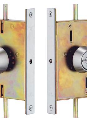 日本MIWA UD天地插销锁进口不锈钢推拉平移门插锁U9UD11带钥匙