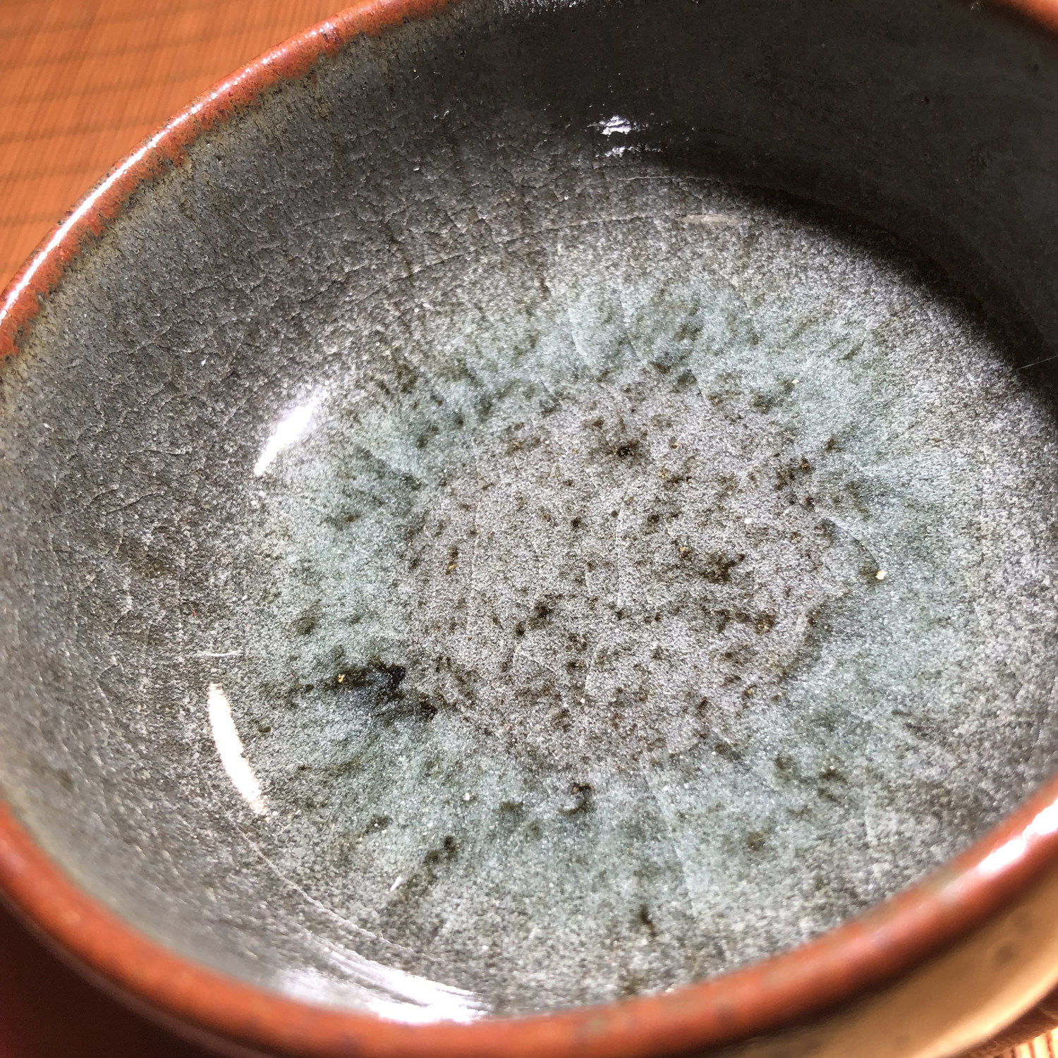 【盏趣＆柴烧】青狐王-99号柴运通天龙窑铁质泥釉天禅盏 铁盏门