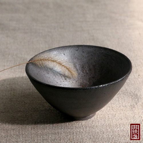 正宗龙窑柴烧自然落灰杯裸烧建盏