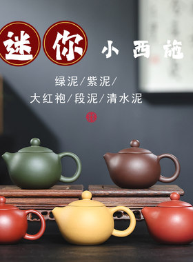 宜兴紫砂壶手工迷你小小西施