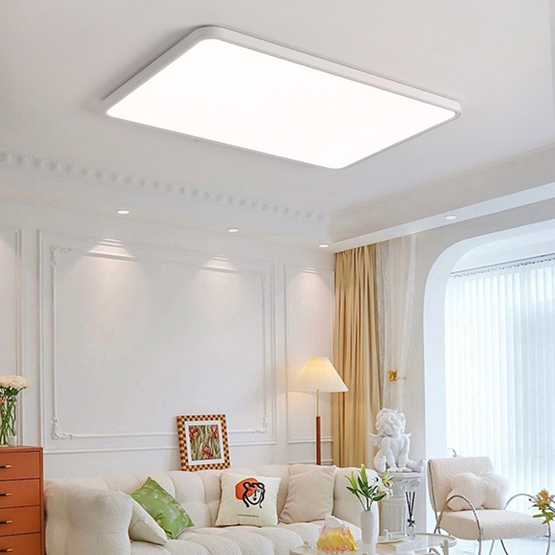 艺灯美国进口普瑞灯珠全光谱护眼超薄吸顶灯现代简约防蓝光卧室灯