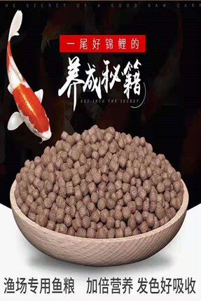 渔场专用鱼食增体增色鱼食好颜色喂出来