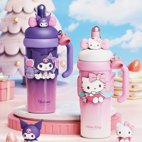 三丽鸥HelloKitty水杯冰霸保温杯