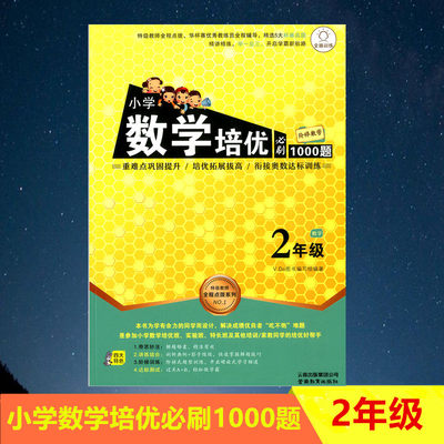 全脑训练阶梯数学 小学数学培优必刷1000题 2年级 二年级 培优拓展拔高衔接奥数达标训练重难点巩固提升精讲精练举一反三杯赛真题