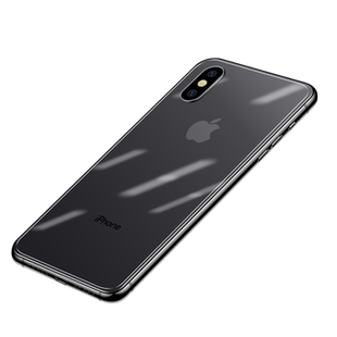 霸业适用苹果x后膜iphonexr钢化膜半屏蓝光iphonexsmax后盖玻璃背膜X手机8x前后套装ipx防摔Ix后背非全屏贴模