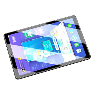 适用步步高家教机s5钢化膜s5c步步高学习机k5全屏覆盖K5A护眼抗蓝光S5防摔爆点读机平板屏幕玻璃保护贴膜BBK