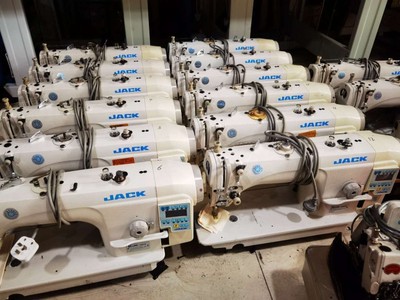 工业二手缝纫机杰克一体机新款迅利二JACK电脑平车正宗钢印正品