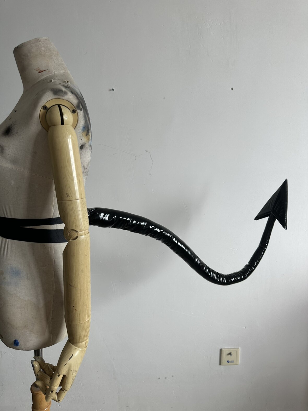 恶魔尾巴尾巴表演道具cosplay道具