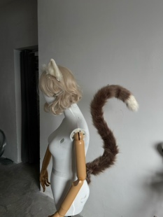 原神琳妮特尾巴耳朵cos道具定做