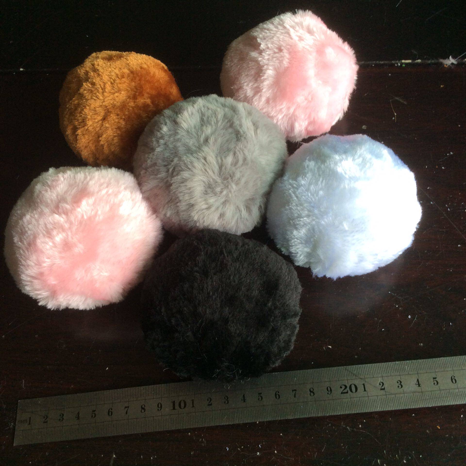 兔子尾巴毛绒cos道具化装舞会道具