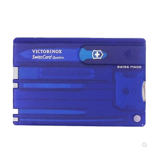 原装正品瑞士军刀维氏军刀卡0.7222.T2便携式多功能卡片刀瑞士刀