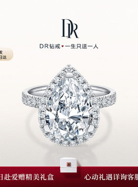 DR简奢款求婚钻戒大克拉奢华美钻