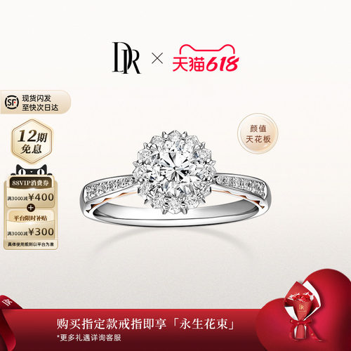 DRLOVEPALACE华美克拉求婚钻戒