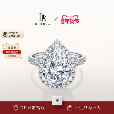 【24年新品】求婚钻戒DR简奢款