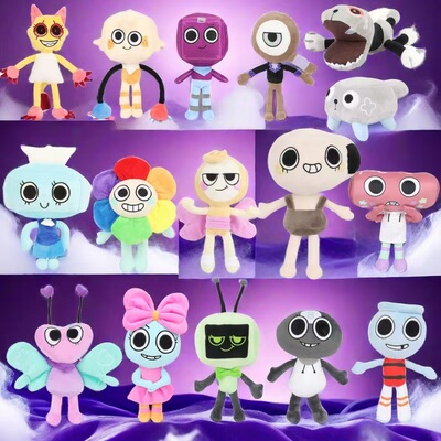 跨境新品Dandy's World Plush Scraps丹迪的世界游戏周边毛绒玩具