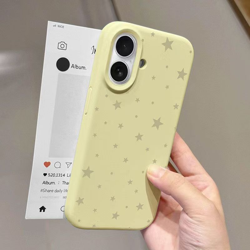 波点星星适用小米17Promax手机壳红米note15新款红米k100Promax保护套百搭Turbo5女硅胶Civi4Pro高颜值简约男