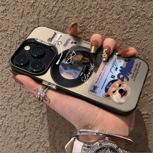 唱片小狗适用小米14手机壳红米note13pro保护套K40/k50硬k60至尊版12turbo新款10s高级11ultra潮男civi3女12x