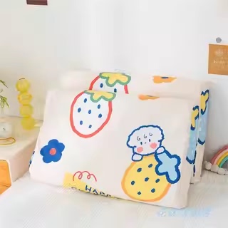 棉质成人枕套适用小米8h高低记忆乳胶单祇枕40 60橡胶30 50枕头套