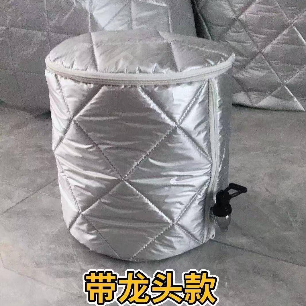 商用保温桶罩奶茶早点加厚保温棉早木桶蒸饭圆形罩保温箱桶保暖套