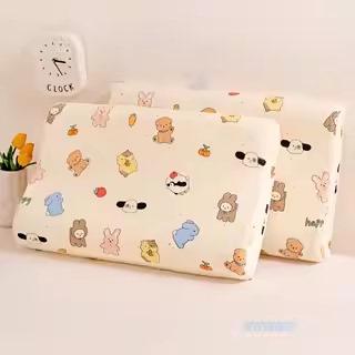 棉质成人枕套适用小米8h高低记忆乳胶单祇枕40 60橡胶30 50枕头套