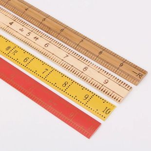 尺子裁缝专用市尺裁缝尺一尺二尺木尺30厘米 一米竹尺子量衣尺米