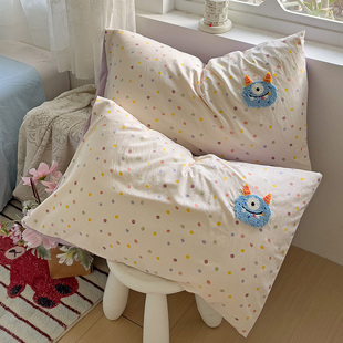 枕套一对装 非纯棉全棉枕头套单双人1 48cmx74cm枕芯内胆套2025新款