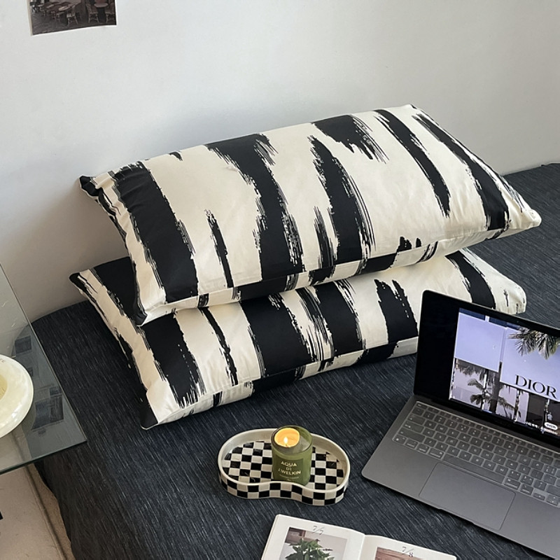 100全棉枕头套枕芯套纯棉枕套一对装学生宿舍专用单个48cmx74cm