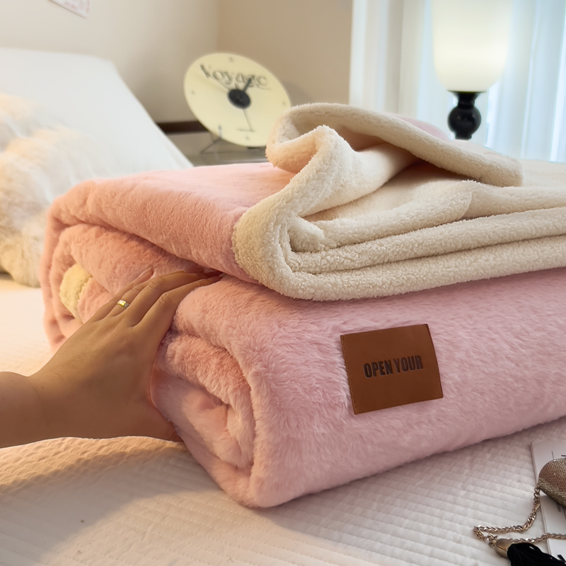 冬季毛毯加厚冬季2025新款办公室