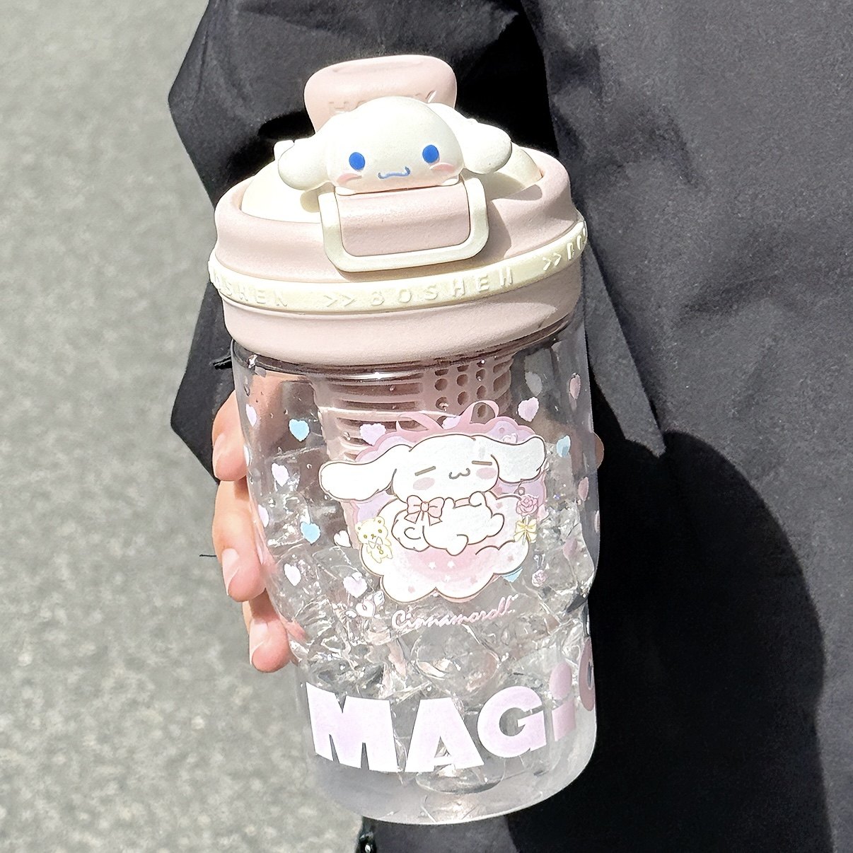 少女心粉色tritan塑料水杯夏天女生学生吸管杯可爱大容量双饮杯子,餐饮具,随手杯,淘宝优惠券,粉丝福利购,淘宝优惠卷