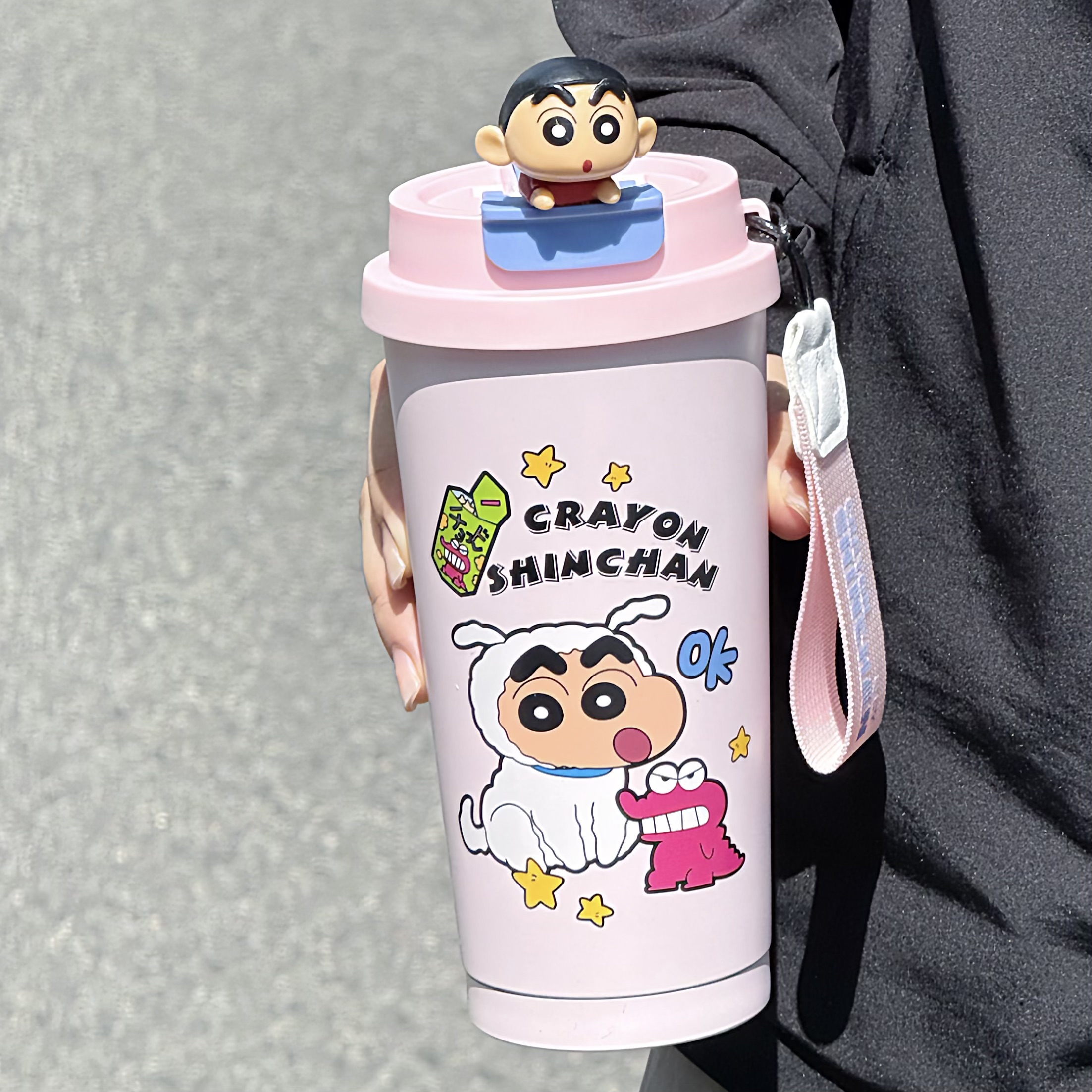 蜡笔小新随行杯保温杯