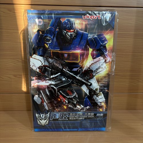 Yolopark AMK PRO系列变形金刚 声波机器狗 拼装模型玩具