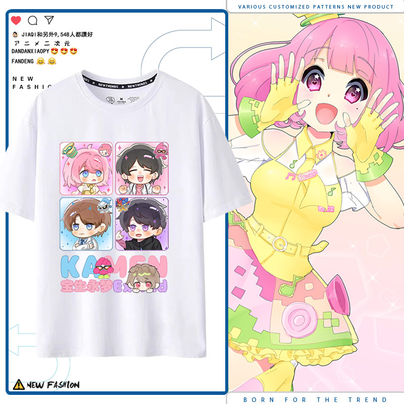 假面骑士艾克赛德周边短袖男T恤