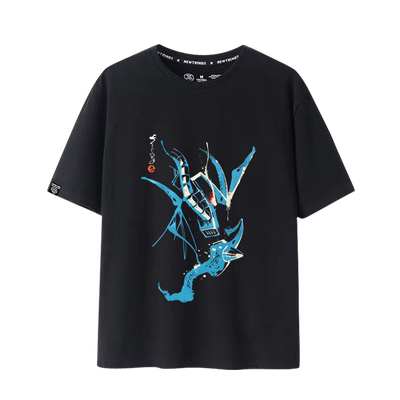 日系机动战士高达T恤周边二次元动漫男女纯棉宽松百搭短袖夏jl