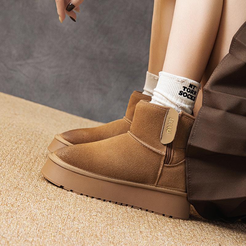 小码雪地靴313233内增高