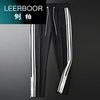 Light extravagance-Spring Air layer new pattern black and white Hit color 2020 leisure time Sports pants fashion Elastic waist Drawstring