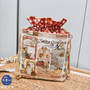 织女外出包多功能毛线收纳包DIY编织工具收纳包毛衣针毛线收纳