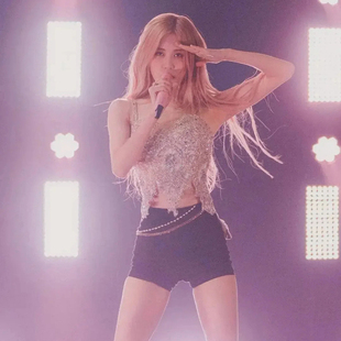 朴彩英rose同款blackpink演出打歌服韩国女团风jazz爵士舞短裤子