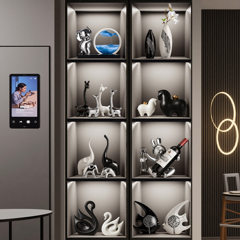 北欧玄关桌面陶瓷摆件家居饰品客厅电视柜酒柜装饰品摆件乔迁礼品