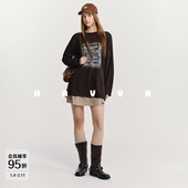 HAVVA休闲好穿搭舒适加绒加厚卫衣女保暖打底衫 上衣2026春V3 3950