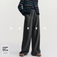 HAVVA松紧腰阔腿休闲款 5115 KX3 舒适棉润易搭女士裤 子2025年冬季