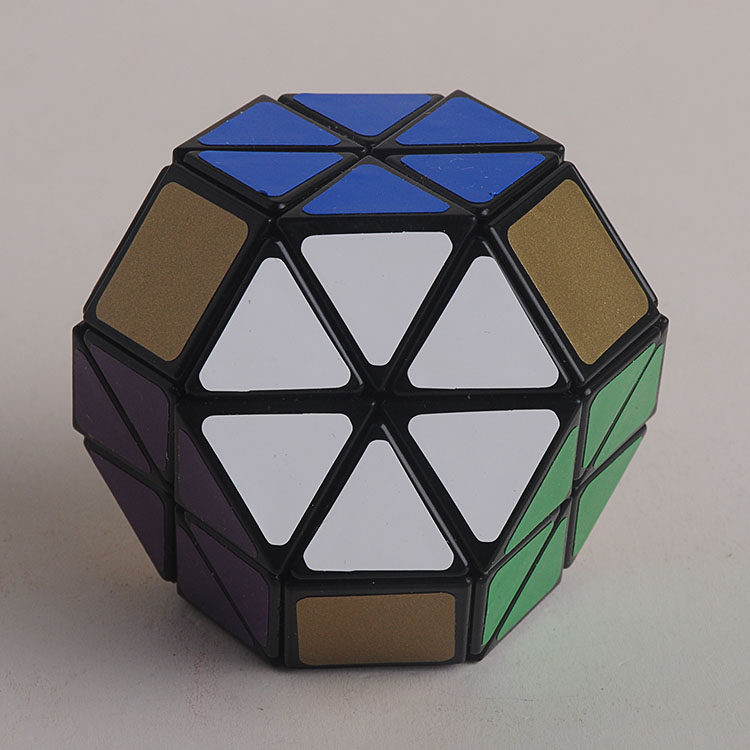 蓝蓝八轴八面体绣球魔方 蓝蓝8轴8面魔方 异形魔方 儿童益智玩具