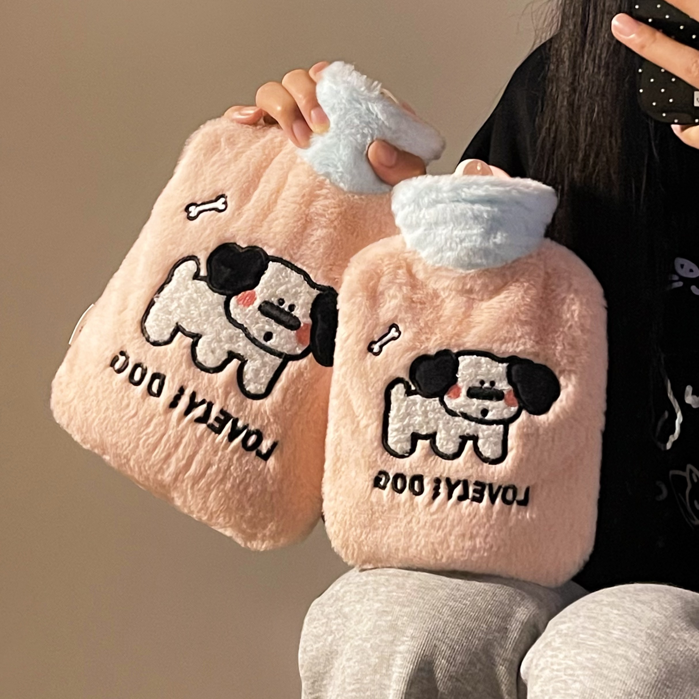 可爱热水袋暖水袋注水暖手袋冬季