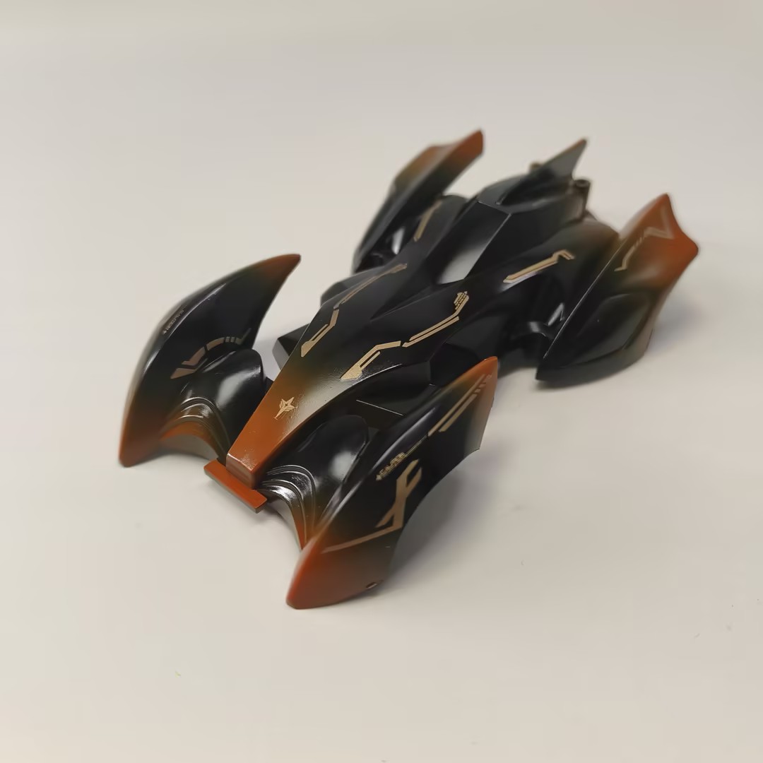 田宫四驱车19436 S2底盘喷漆车壳天蝎座 橙黑渐变配色封绘定制