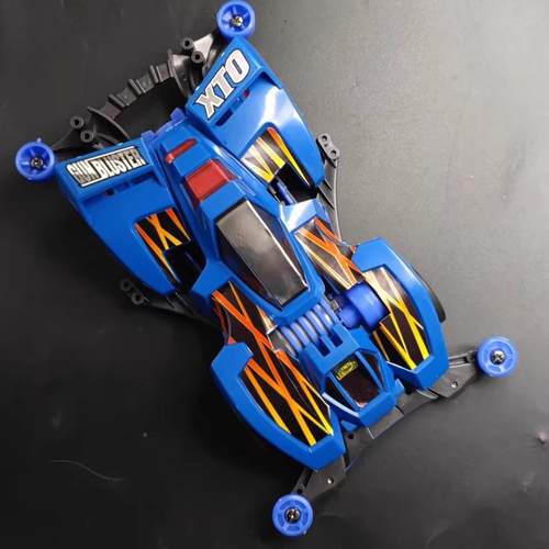 正品成品田宫四驱车原怒射机枪冒险号FMA底盘赛车19451